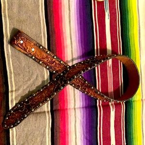 Double J Western belt